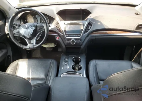 2018 Acura Mdx Technology z USA, uszkodzony, nr VIN 5J8YD4H58JL003762